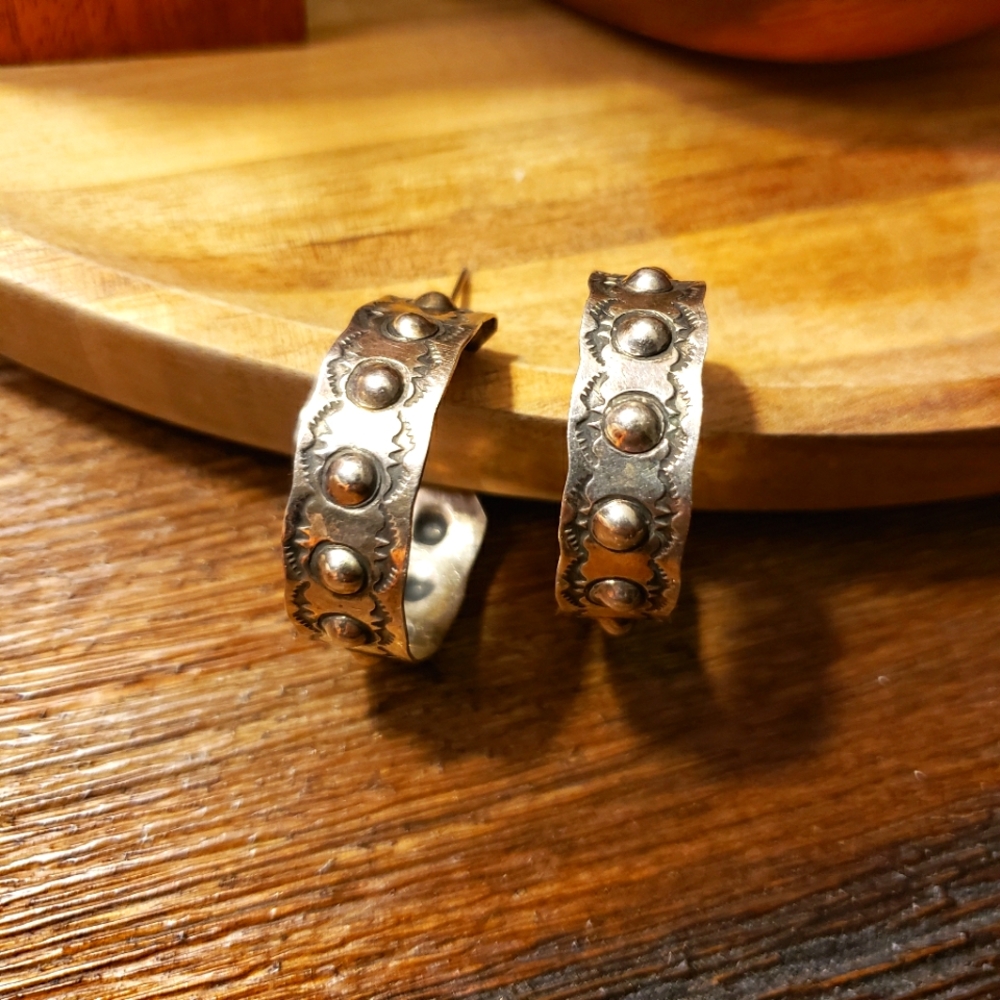 Vintage Sterling Silver Earrings